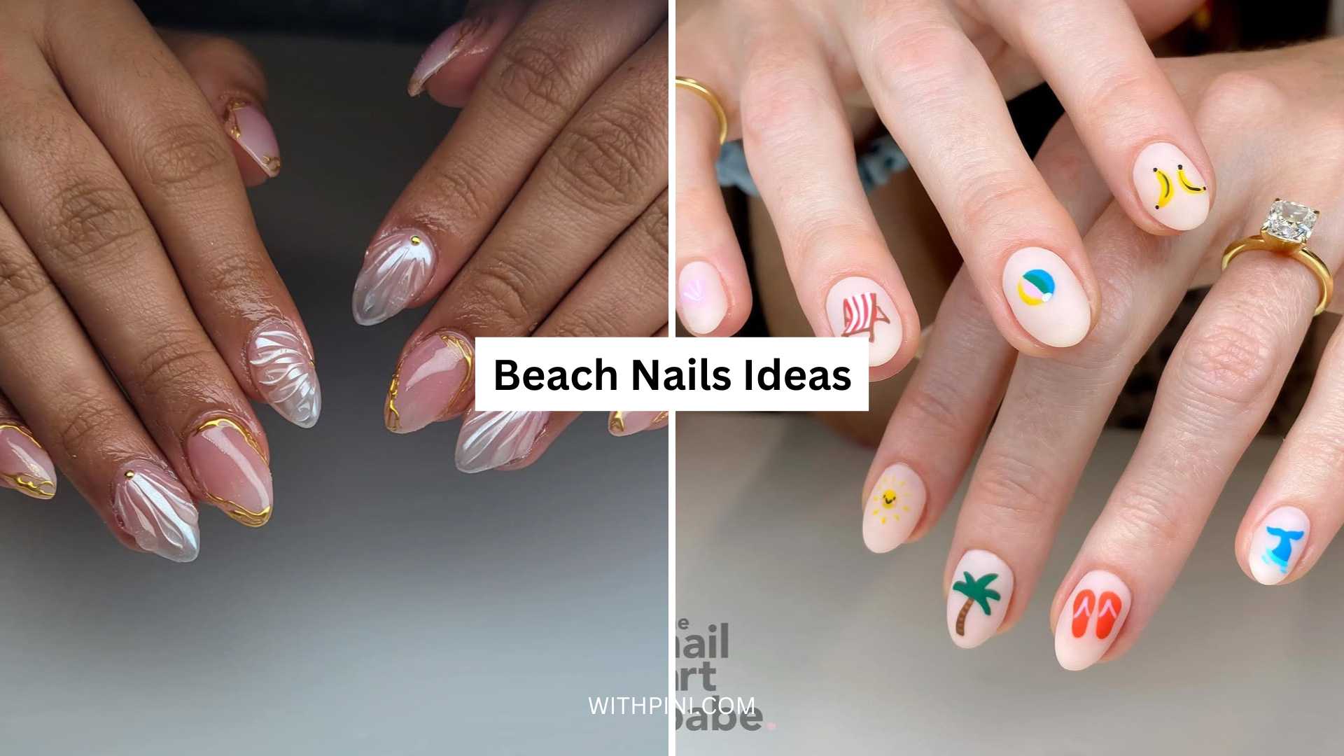 30+ Beach Nails Ideas for a Bright and Breezy Coastal Look