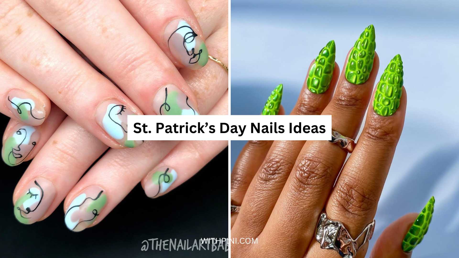 30+ St. Patrick’s Day Nails Ideas for a Chic and Festive Green Touch